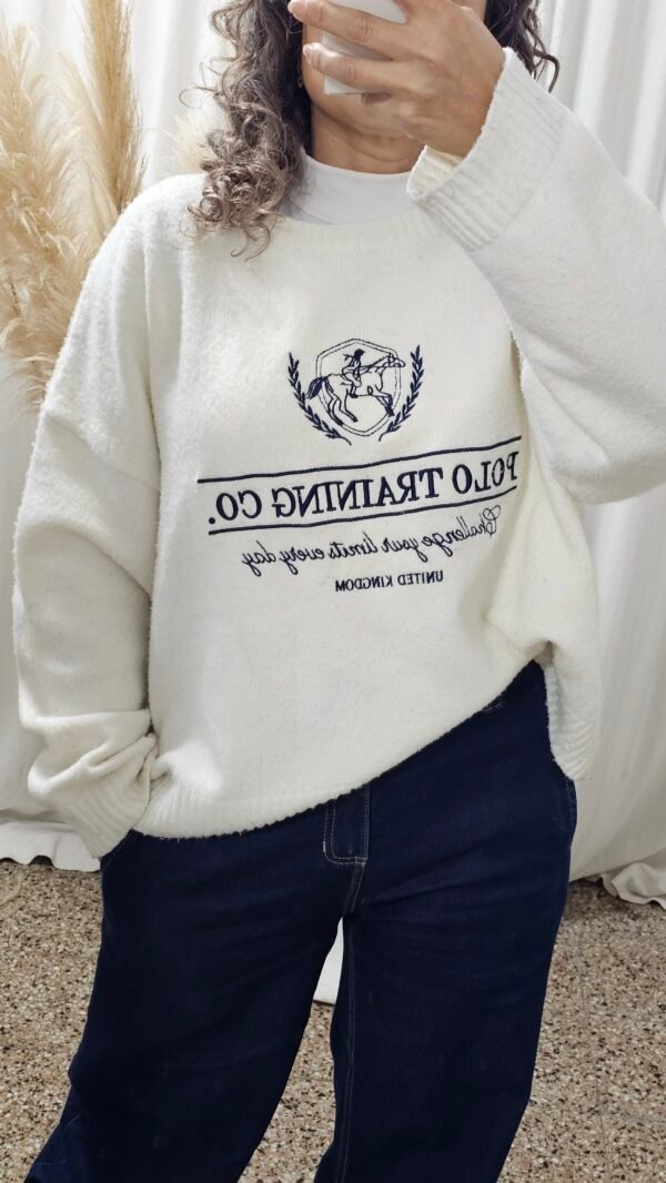 Sweaters over bordado de bremer premium POLO.