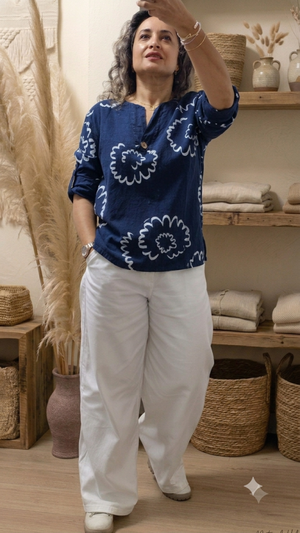 Blusa Botón CALBINI